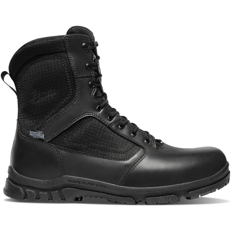 Black Danner Lookout Men's Tactical Boots | UICD47389