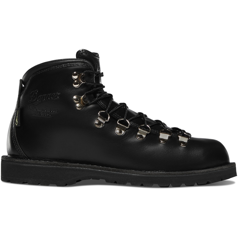 Black Danner Mountain Pass Men's Work Boots | CEKM65307