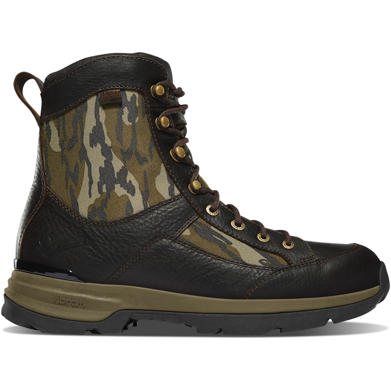 Black Danner Recurve Men's Hunting Boots | HKQL15492