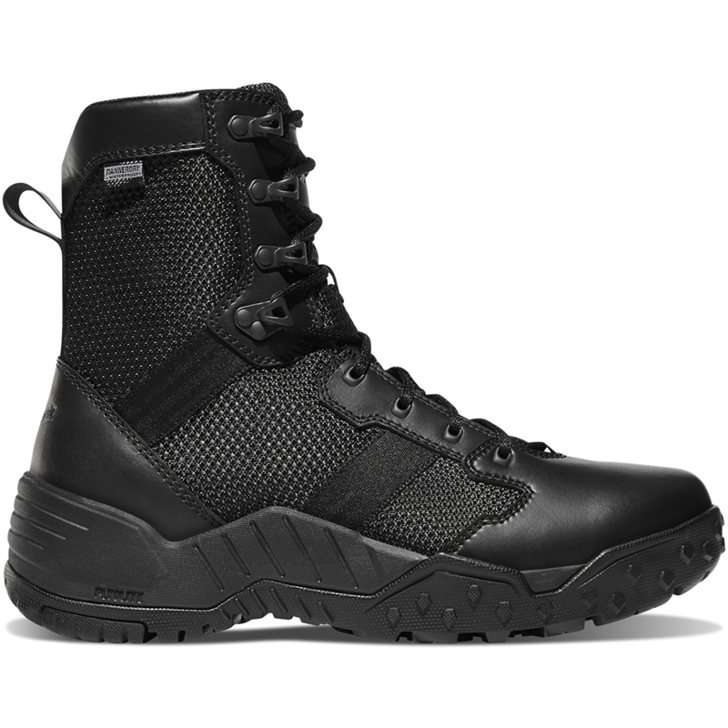 Black Danner Scorch Side-Zip Men's Tactical Boots | KSXW19386