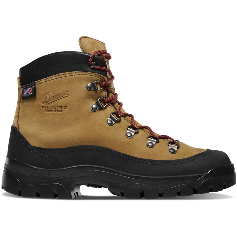 Brown Danner Crater Rim Men's Hiking Boots | XAJS38650