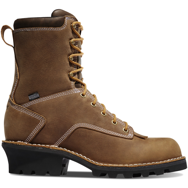 Brown Danner Danner Logger Men's Work Boots | IJYW42589