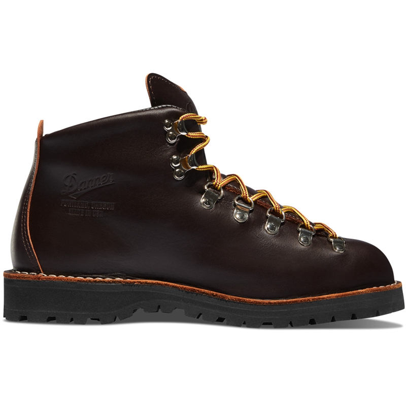 Brown Danner Mountain Light Men's Hiking Boots | SYRD10697