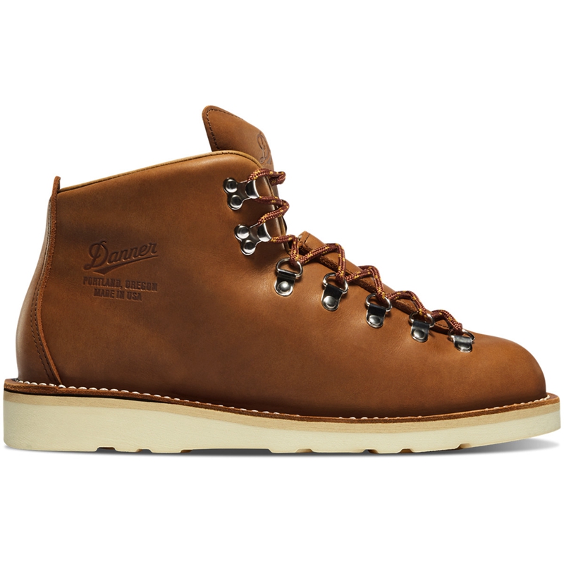 Brown Danner Mountain Light Men's Hiking Boots | TLXB10875