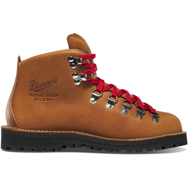 Brown Danner Mountain Light Women's Combat Boots | KLZR59247