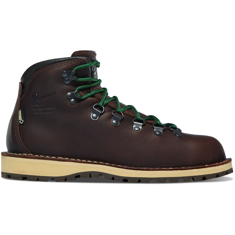 Brown Danner Mountain Pass Men's Hiking Boots | OHAU58630