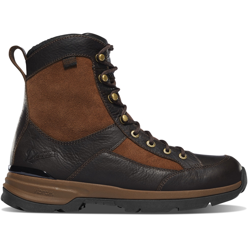 Brown Danner Recurve Men's Hunting Boots | WLVM23816