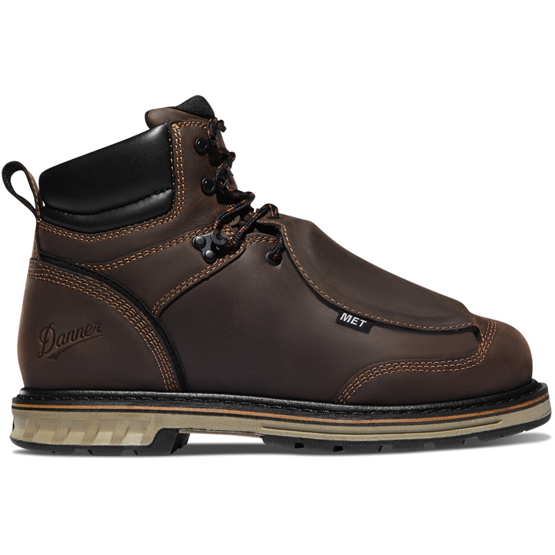 Brown Danner Steel Yard Men's Work Boots | JSLC08549