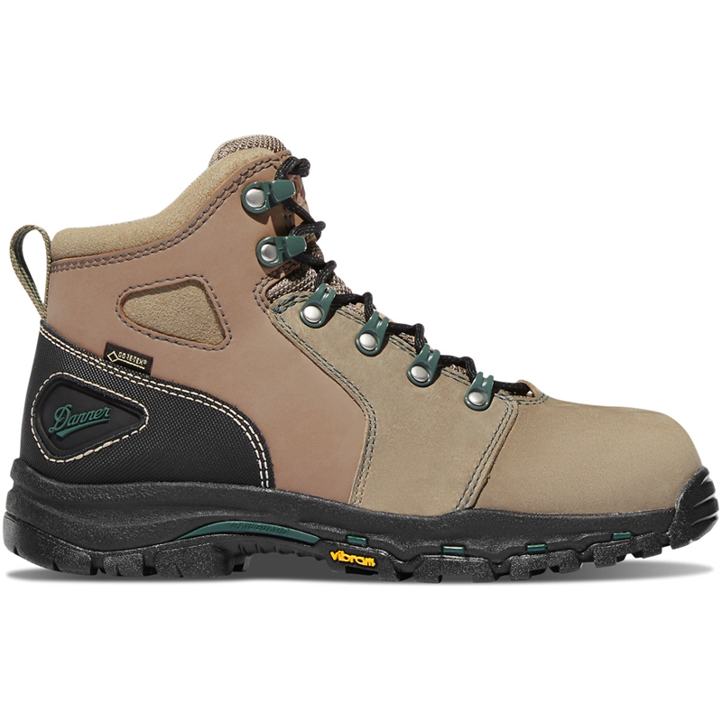 Brown Danner Vicious Women's Work Boots | OFHD68732