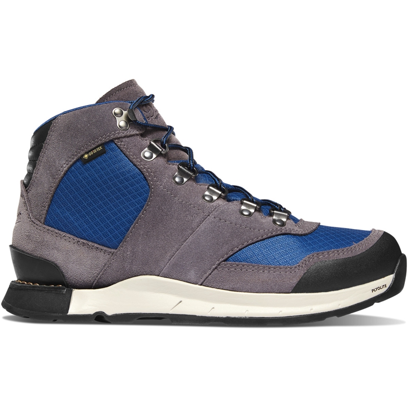 Grey / Blue Danner Free Spirit Men's Hiking Boots | SLAD18492