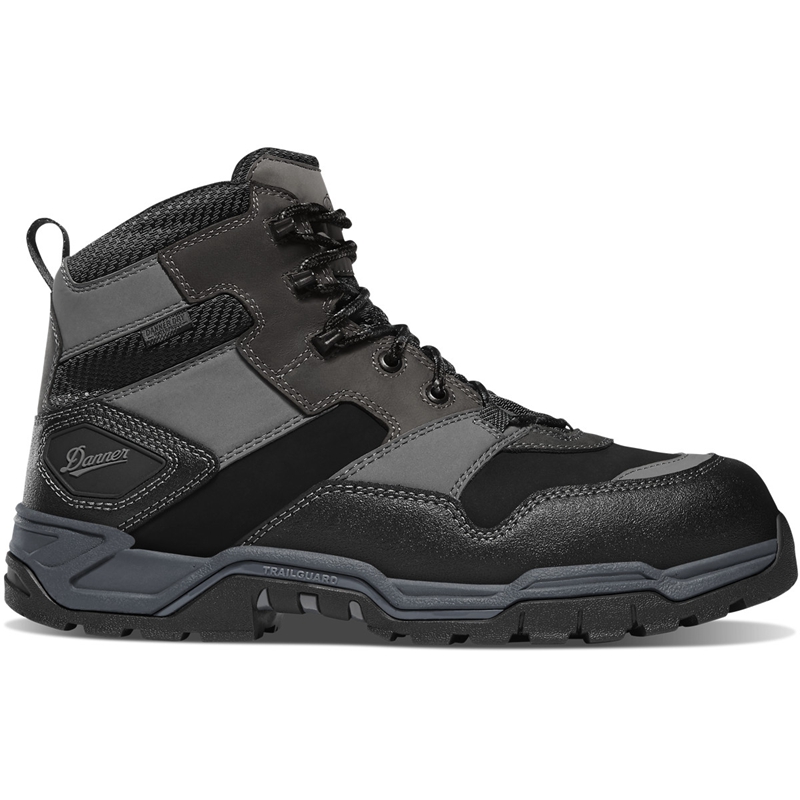 Grey Danner Field Ranger Men's Work Boots | VPQU46752