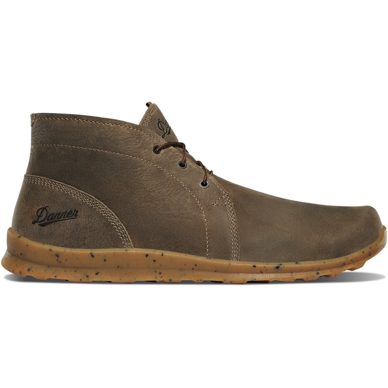 Grey Danner Forest Chukka Men's Hiking Boots | VOFD18659