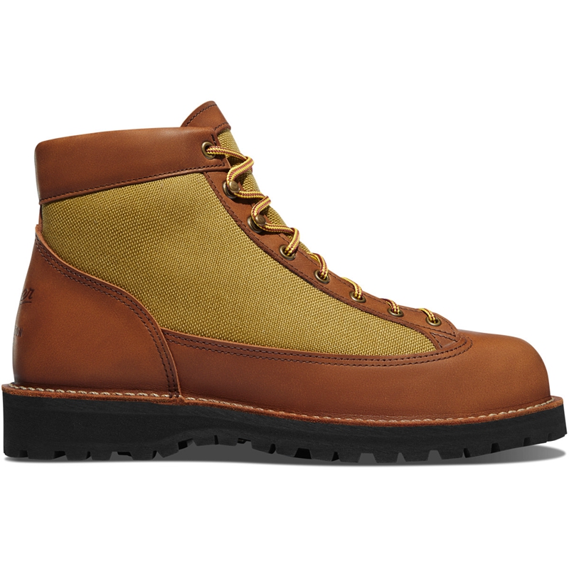 Khaki Danner Danner Light Revival Men's Work Boots | OWNY24530