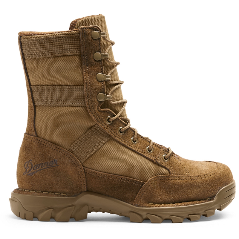 Khaki Danner Rivot TFX Men's Military Boots | PILZ89561