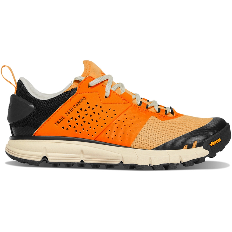 Orange Danner Trail 2650 Campo Men's Hiking Shoes | KENS92830