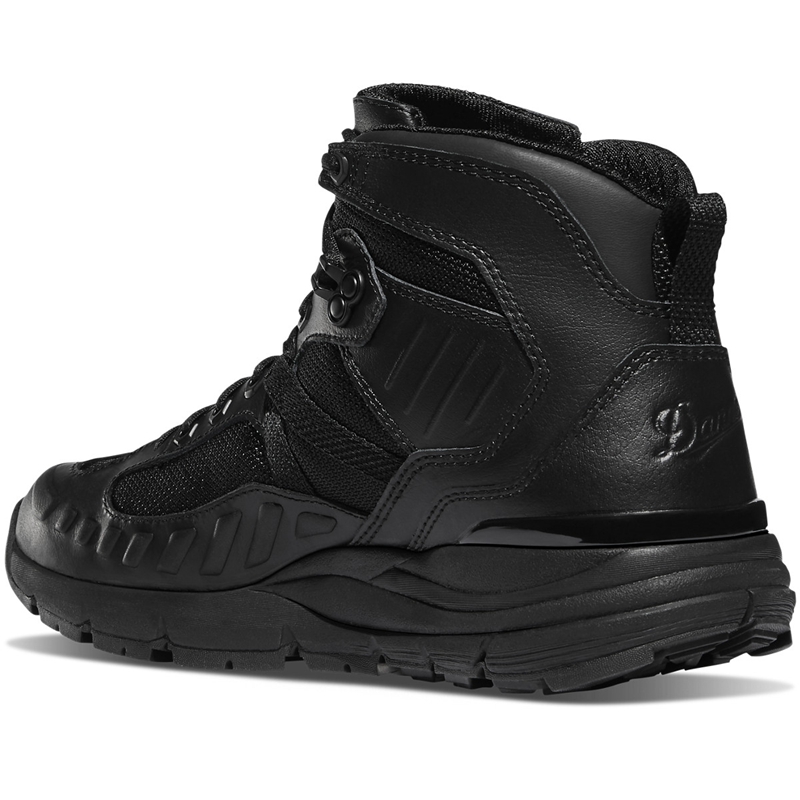 Black Danner FullBore Men's Military Boots | PWIN53681