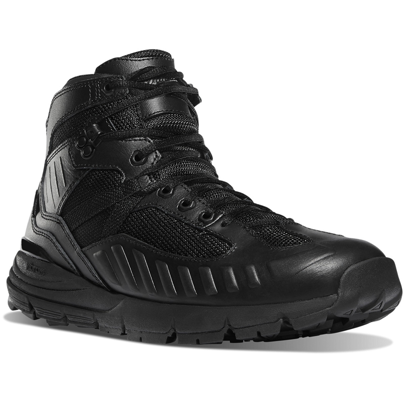 Black Danner FullBore Men's Tactical Boots | YDWQ96412