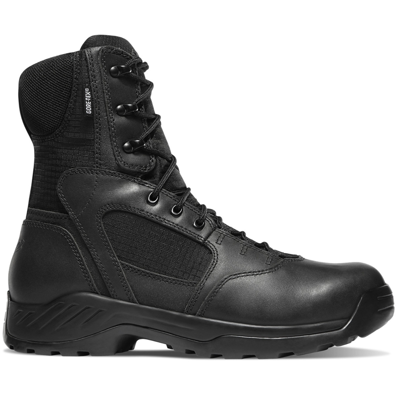 Black Danner Kinetic Men\'s Tactical Boots | HIND01645