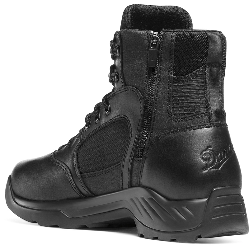 Black Danner Kinetic Men's Tactical Boots | PSTV06132