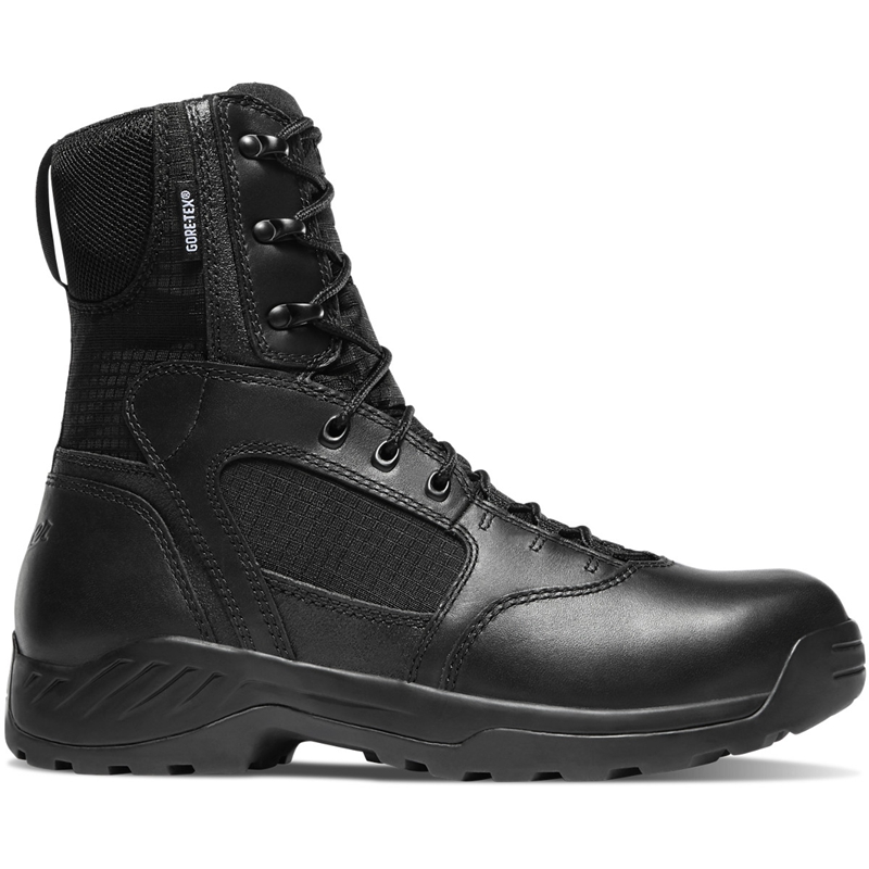 Black Danner Kinetic Men\'s Tactical Boots | TMIR65178