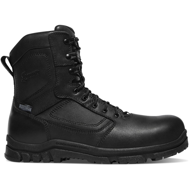 Black Danner Lookout EMS/CSA Men\'s Tactical Boots | PHWQ10983