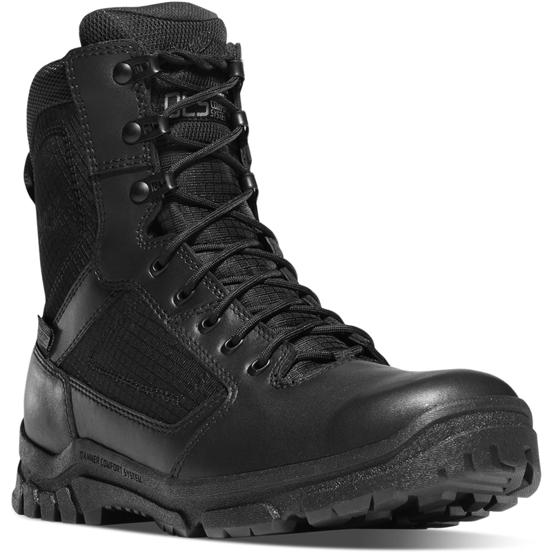 Black Danner Lookout Men's Tactical Boots | ASCU38625