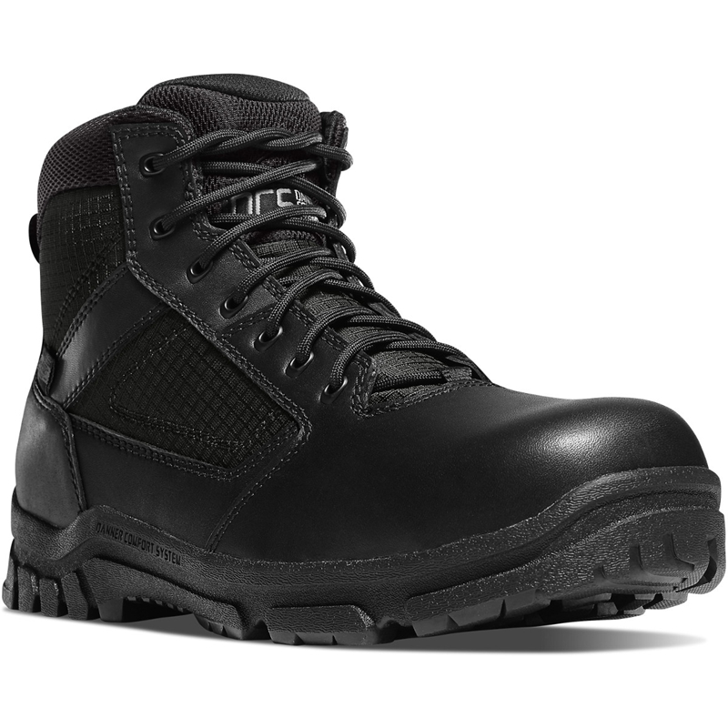 Black Danner Lookout Men's Tactical Boots | MOER59632