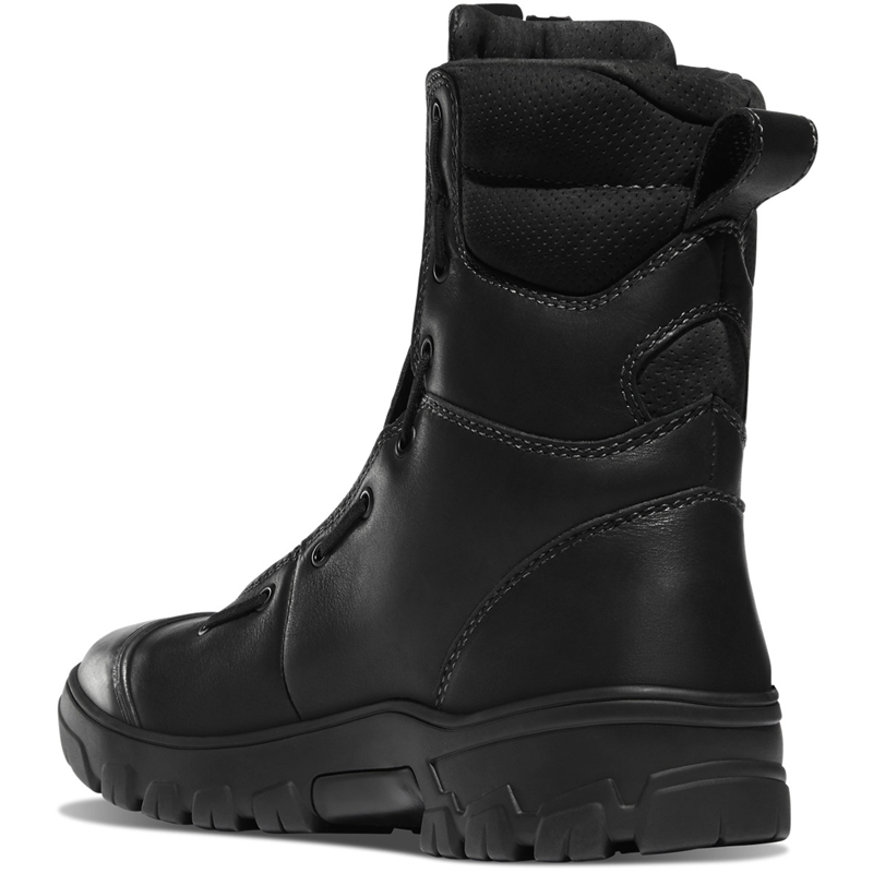 Black Danner Modern Firefighter Men's Work Boots | GFRS86421