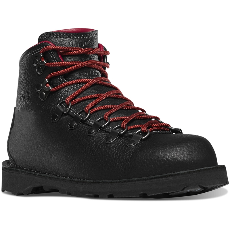 Black Danner Mountain Pass Women's Combat Boots | HDZW01723