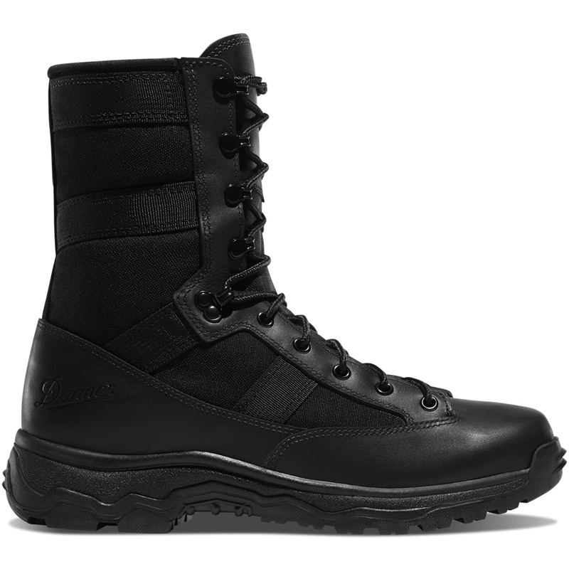 Black Danner Reckoning Men\'s Tactical Boots | DXRS89716