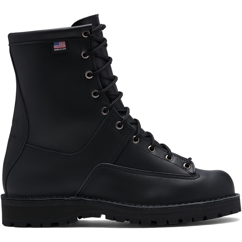 Black Danner Recon Men\'s Tactical Boots | WHTV06237