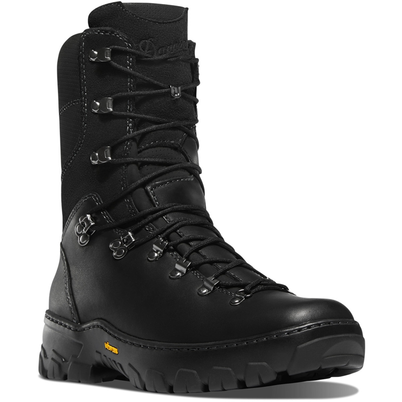 Black Danner Wildland Tactical Firefighter Men's Tactical Boots | PDCH92047