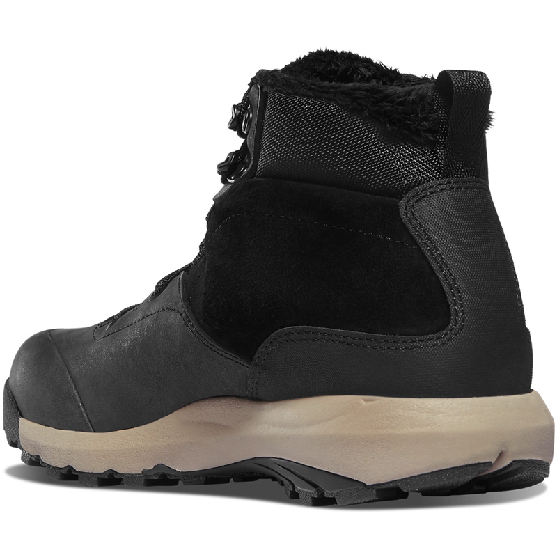 Black / Grey Danner Inquire Mid Insulated Women's Combat Boots | QGTV08163