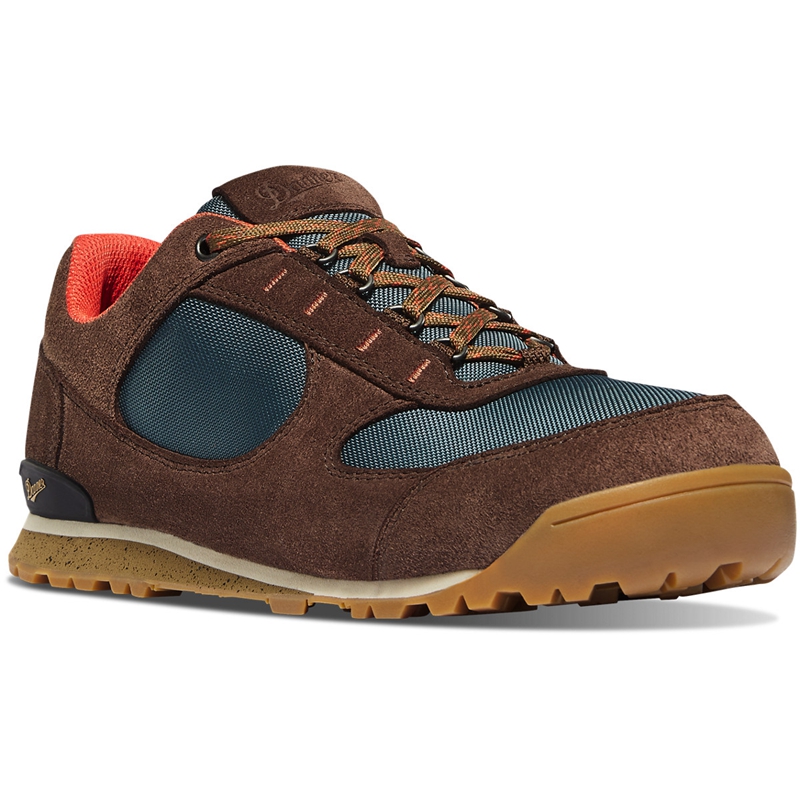 Blue / Brown Danner Jag Low Women's Hunting Boots | LHSG63189