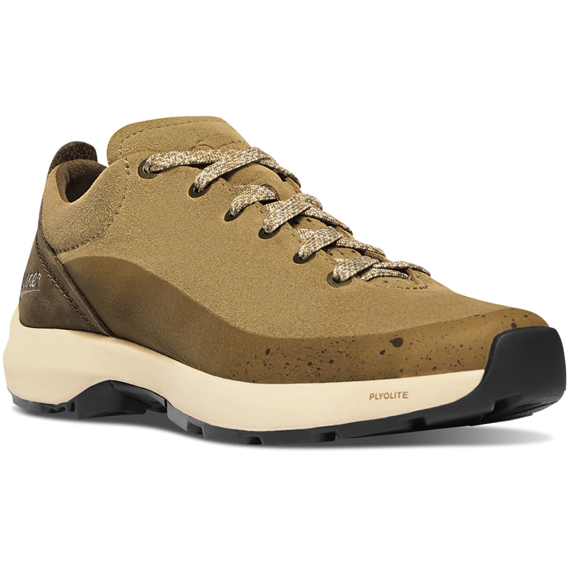 Brown Danner Caprine Low Suede Women's Hiking Boots | EPUT94317