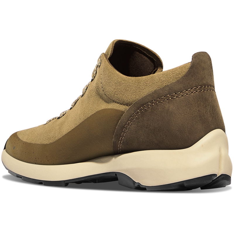 Brown Danner Caprine Low Suede Women's Work Shoes | LGMQ26805