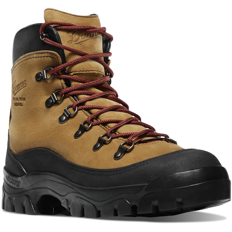 Brown Danner Crater Rim Women's Hiking Boots | SNUL98653