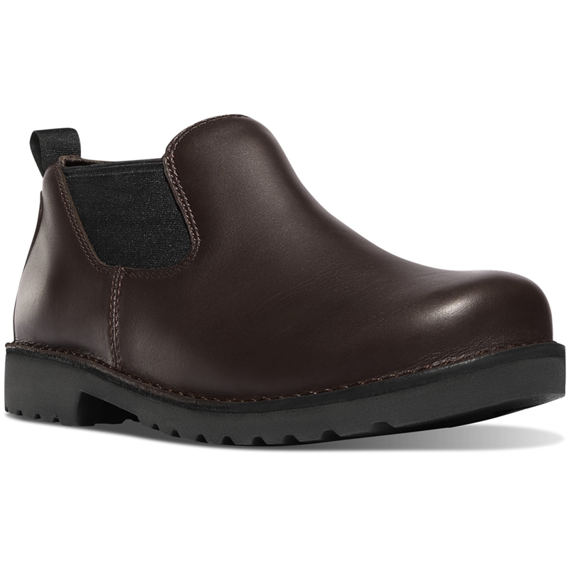 Brown Danner Danner Romeo Men's Chelsea Boots | JOAM82536