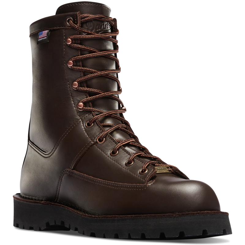 Brown Danner Hood Winter Light Men's Hunting Boots | ECDQ13295