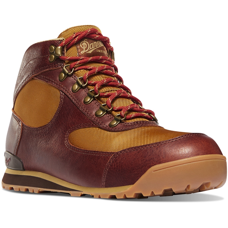 Brown Danner Jag Men's Hiking Boots | JYOG48251