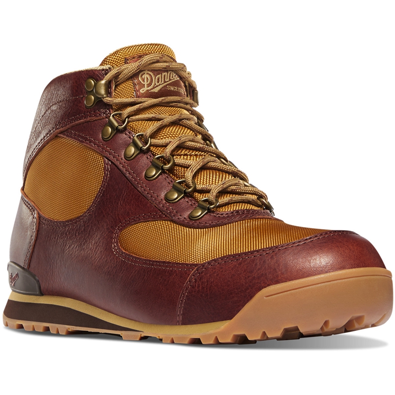 Brown Danner Jag Men's Hiking Boots | JYOG48251