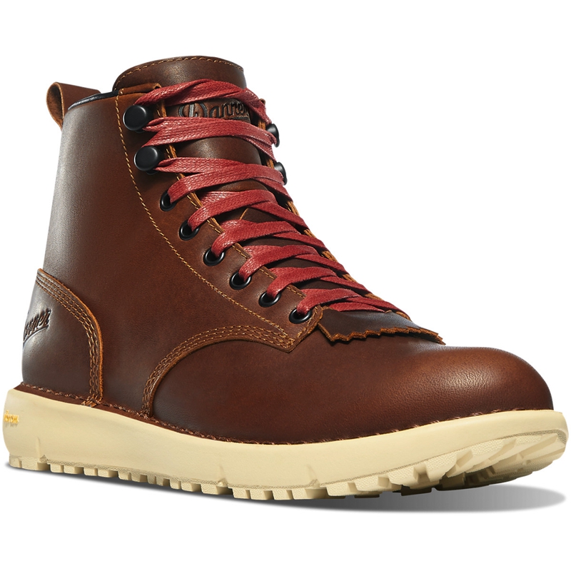 Brown Danner Logger 917 GTX Women's Combat Boots | JSGX05178