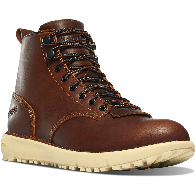 Brown Danner Logger 917 GTX Women's Combat Boots | JSGX05178