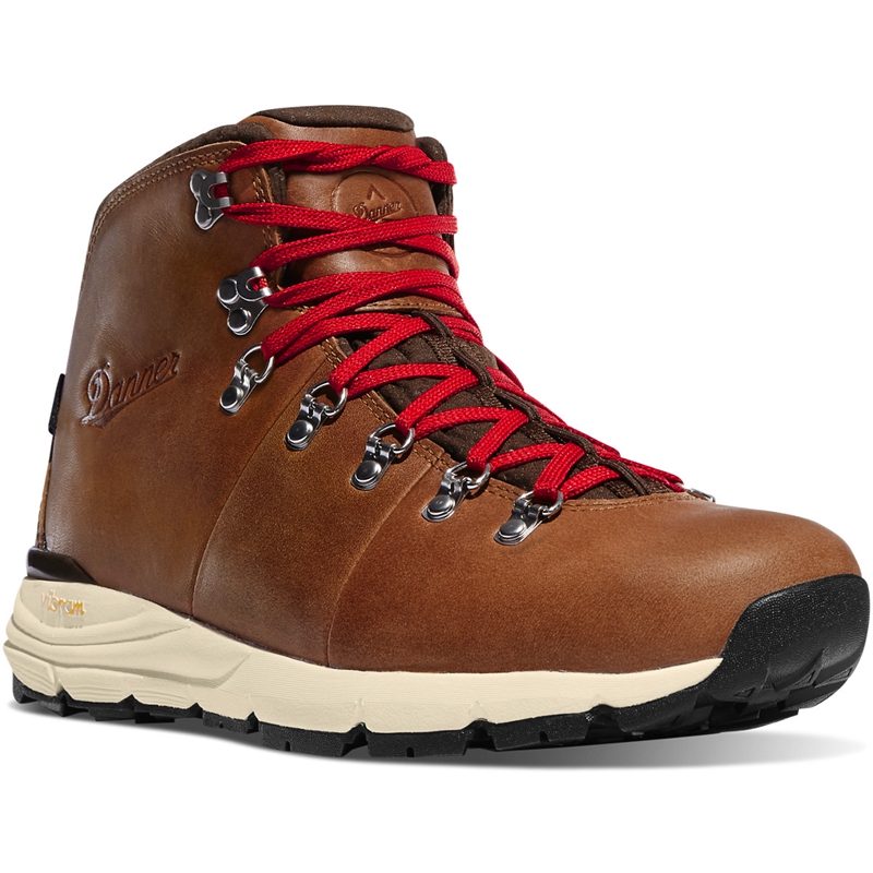 Brown Danner Mountain 600 Men's Hiking Boots | ZTNI18947