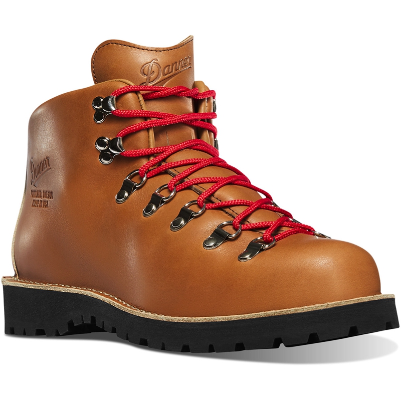 Brown Danner Mountain Light Men's Hiking Boots | FRSD80513