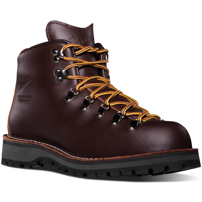 Brown Danner Mountain Light Men's Hiking Boots | SYRD10697