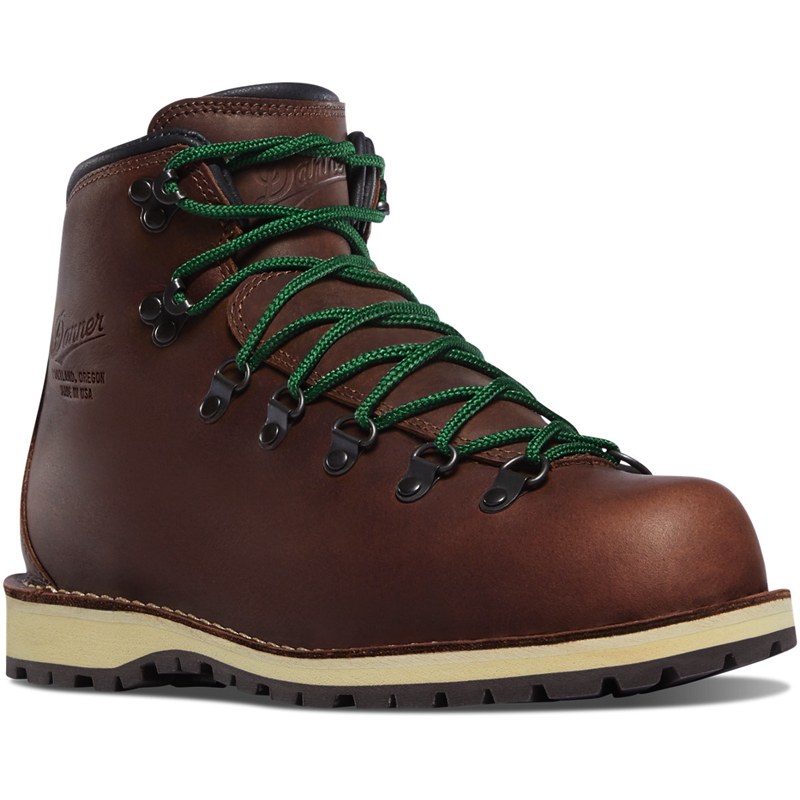 Brown Danner Mountain Pass Women's Combat Boots | AGVI78430