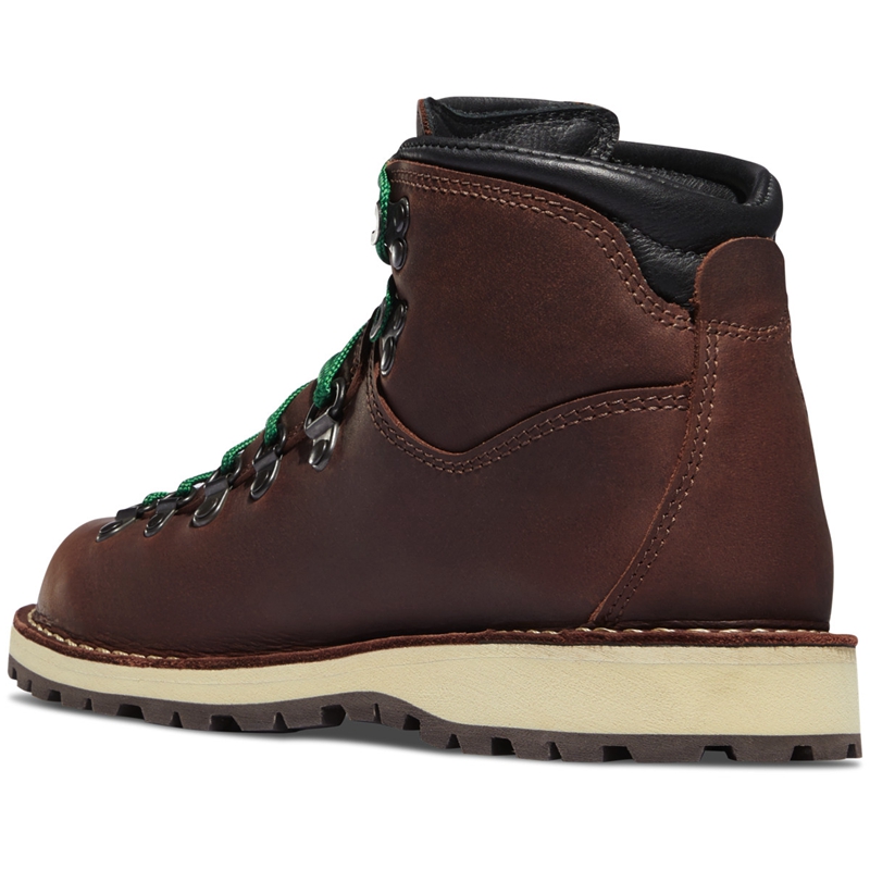 Brown Danner Mountain Pass Women's Combat Boots | AGVI78430