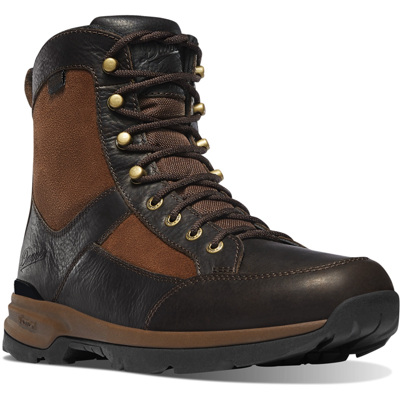 Brown Danner Recurve Men's Hunting Boots | WLVM23816