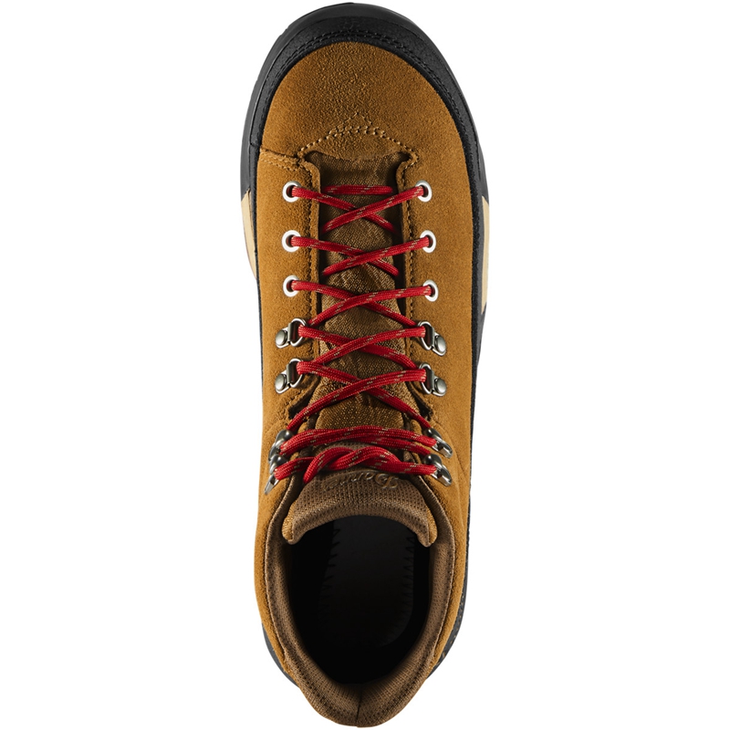 Brown / Red Danner Panorama Men's Hiking Boots | BVDX23679